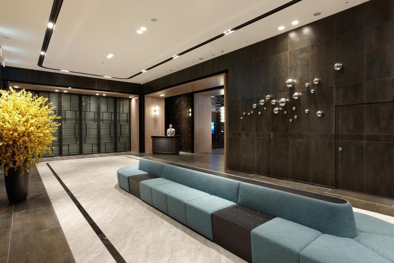Cozzi Blu Hotel Zhongli Bagian luar foto Lobby