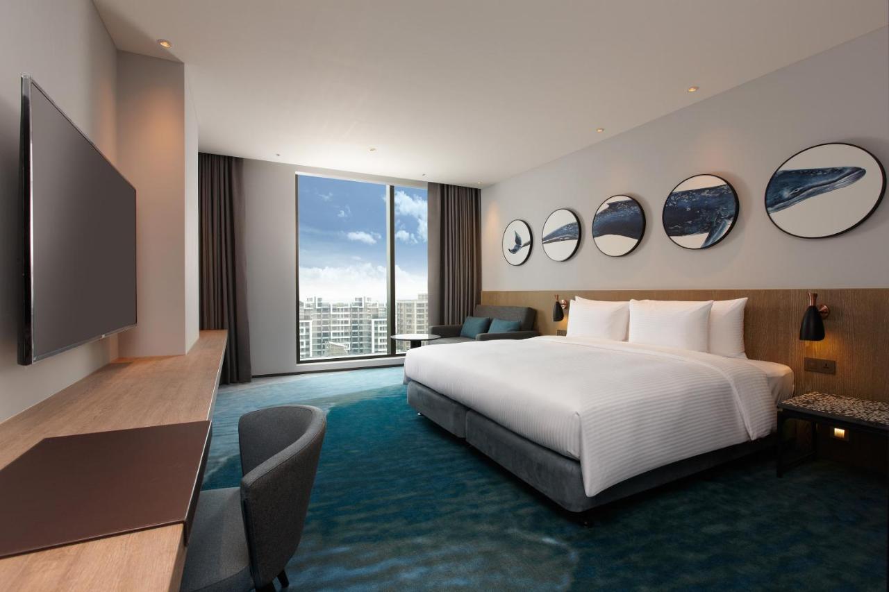 Cozzi Blu Hotel Zhongli Bagian luar foto