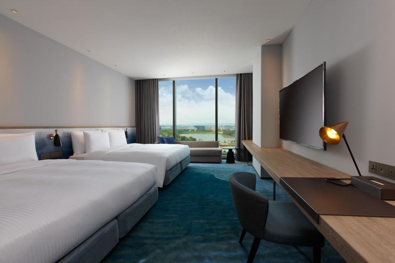 Cozzi Blu Hotel Zhongli Bagian luar foto